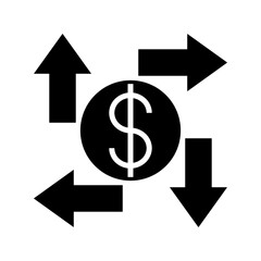 finance icon or logo isolated sign symbol vector illustration - high quality black style vector icons
