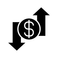 finance icon or logo isolated sign symbol vector illustration - high quality black style vector icons
