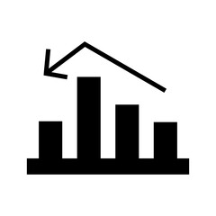 graphs icon or logo isolated sign symbol vector illustration - high quality black style vector icons
