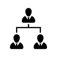 manager icon or logo isolated sign symbol vector illustration - high quality black style vector icons
