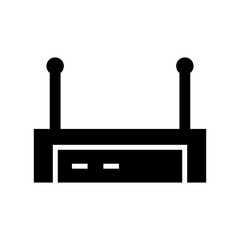 Obraz premium modem icon or logo isolated sign symbol vector illustration - high quality black style vector icons 