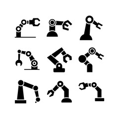 robotics icon or logo isolated sign symbol vector illustration - high quality black style vector icons
