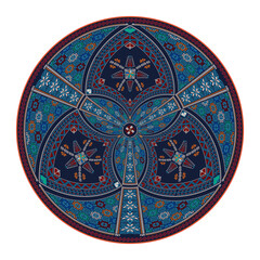 Palestinian Tatreez  design element 1