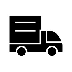 truck icon or logo isolated sign symbol vector illustration - high quality black style vector icons
