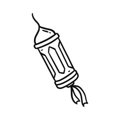 lantern decoration icon Ramadan and Islamic Eid