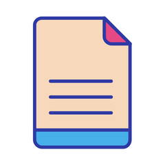 Letter Line Icon