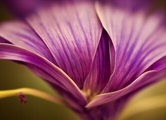 purple lotus flower, generative AI