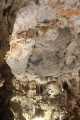 Thien Cung cave on Dau Go Island this is one of the most beautiful caves in Halong Bay, Vietnam.