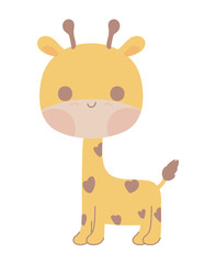 giraffe cute animal
