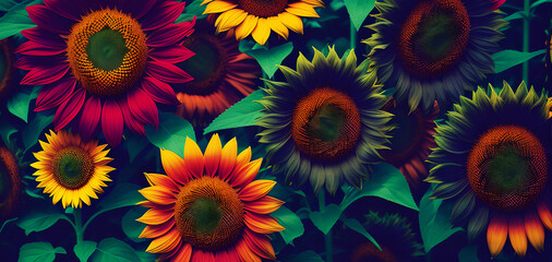 Fototapeta na wymiar Sunflower 