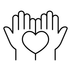 Love line icon