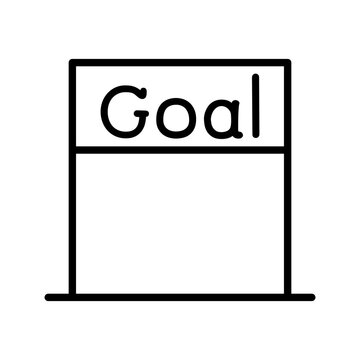 Goal line icon