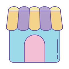 marketplace icon isolated
