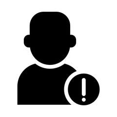 User warning icon