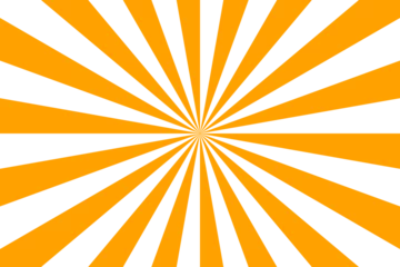 Gardinen Pop Art Orange sunburst illustration for making background, png  transparent   © i_fleurs