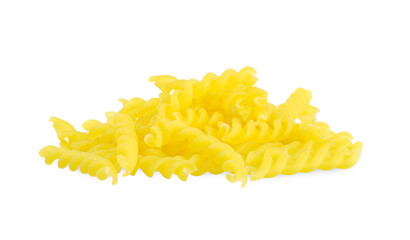 pasta isolated on white background, pasta clipping path