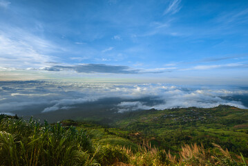 mornig landscape of phu Thap Buek, Phetchabun, Thailand