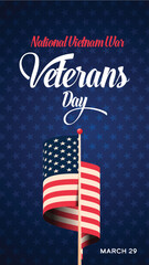 National Vietnam War Veterans Day 29 March