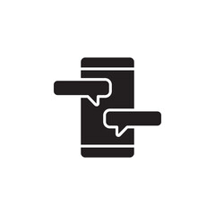 conversation chat bubble vector for Icon Website, UI Essential, Symbol, Presentation