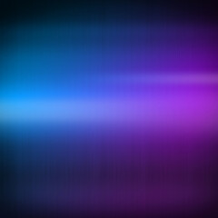 Fototapeta premium Colorful shiny brushed metal. Gradient from blue to purple. Square background texture