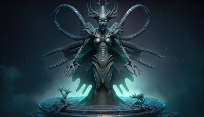 A Scary Alien has arrived.