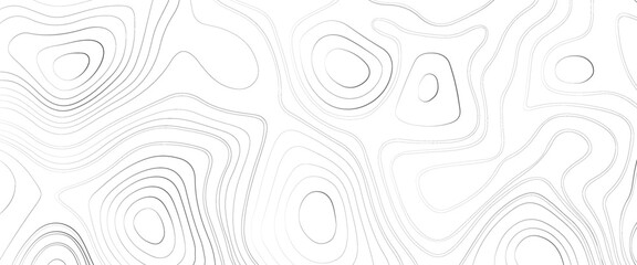 Fototapeta na wymiar Topographic map and landscape terrain texture grid, abstract white topography vector background, modern design with White background with topographic wavy pattern design.