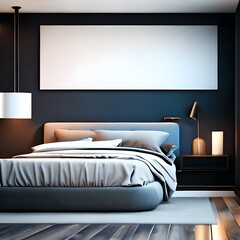 modern bedroom interior