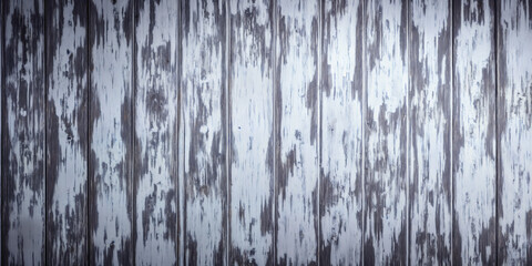 White painted chalked wood texture backdrop background. For banner, text, product presentation copy space content. Generative AI