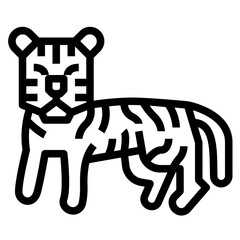 tiger icon style