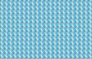 seamless pattern with blue flowers