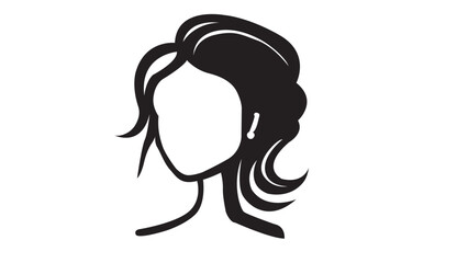 beauty fashion woman face illustration