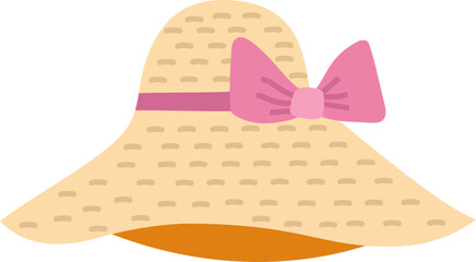 Hat summer illustration