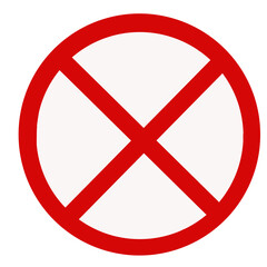 no sign
