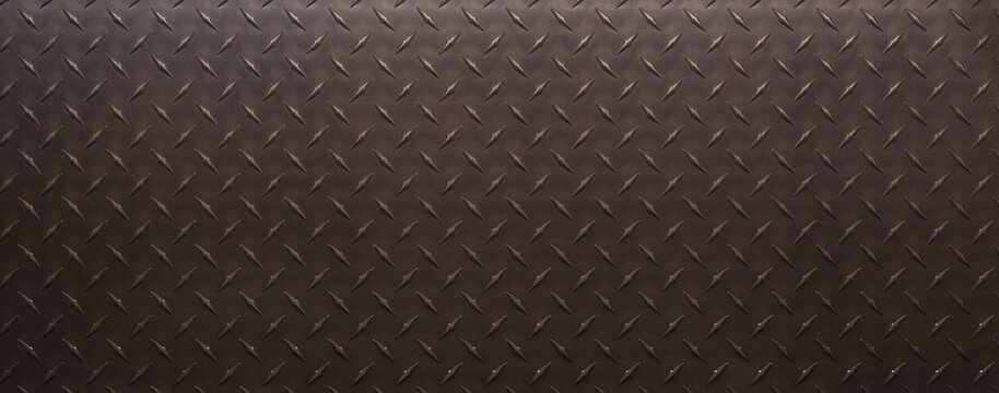rough steel texture with corrugated pattern. dark metal background.