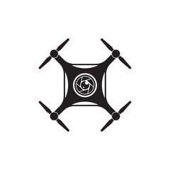 Drones logo icon,illustration design template.