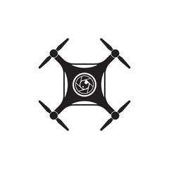 Drones logo icon,illustration design template.