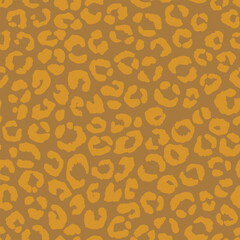Abstract modern leopard seamless pattern. Animals trendy background. Color decorative vector stock illustration for print, card, postcard, fabric, textile. Modern ornament of stylized skin