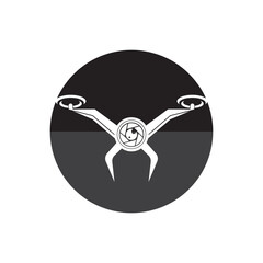 Drones logo icon,illustration design template.
