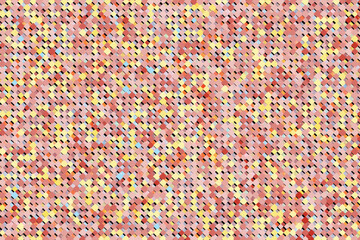 Dark multicolor dotted background, colorful vector texture with circles. Glitter abstract illustration with blurred drops of rain. Pattern for ads, web page, wallpaper, poster, banner. Copy space