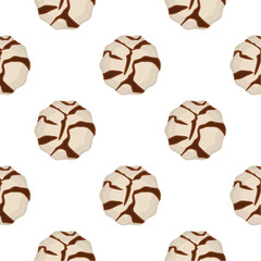 Pattern homemade cookie different taste in pastry biscuit