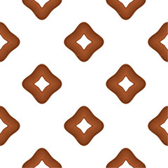 Pattern homemade cookie different taste in pastry biscuit