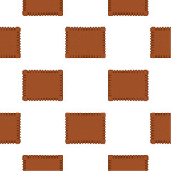 Pattern homemade cookie different taste in pastry biscuit