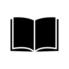 Open book flat trendy style illustration on white background..eps