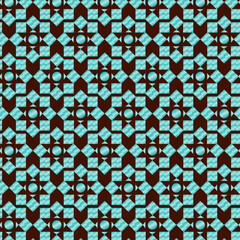 Seamless pattern with geometric figures. Abstract background. Vector illustration.