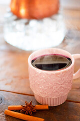 スパイスとホットワイン