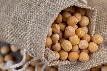 Round yellow peas for cooking porridge