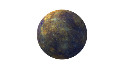 mercury direct , planet mercury with transparent background - obrazy, fototapety, plakaty