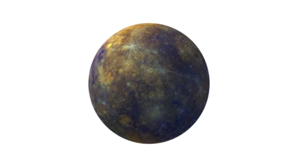 Foto op Canvas mercury direct , planet mercury with transparent background © SN