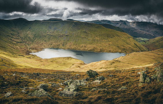 Hayeswater from The Knott