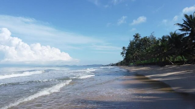 Escape to paradise with our stunning beach video footage of Thanh Kieu Beach Resort and AVS Hotel Phu Quoc. Enjoy crystal-clear waters, golden sands, and palm trees swaying in the breeze.